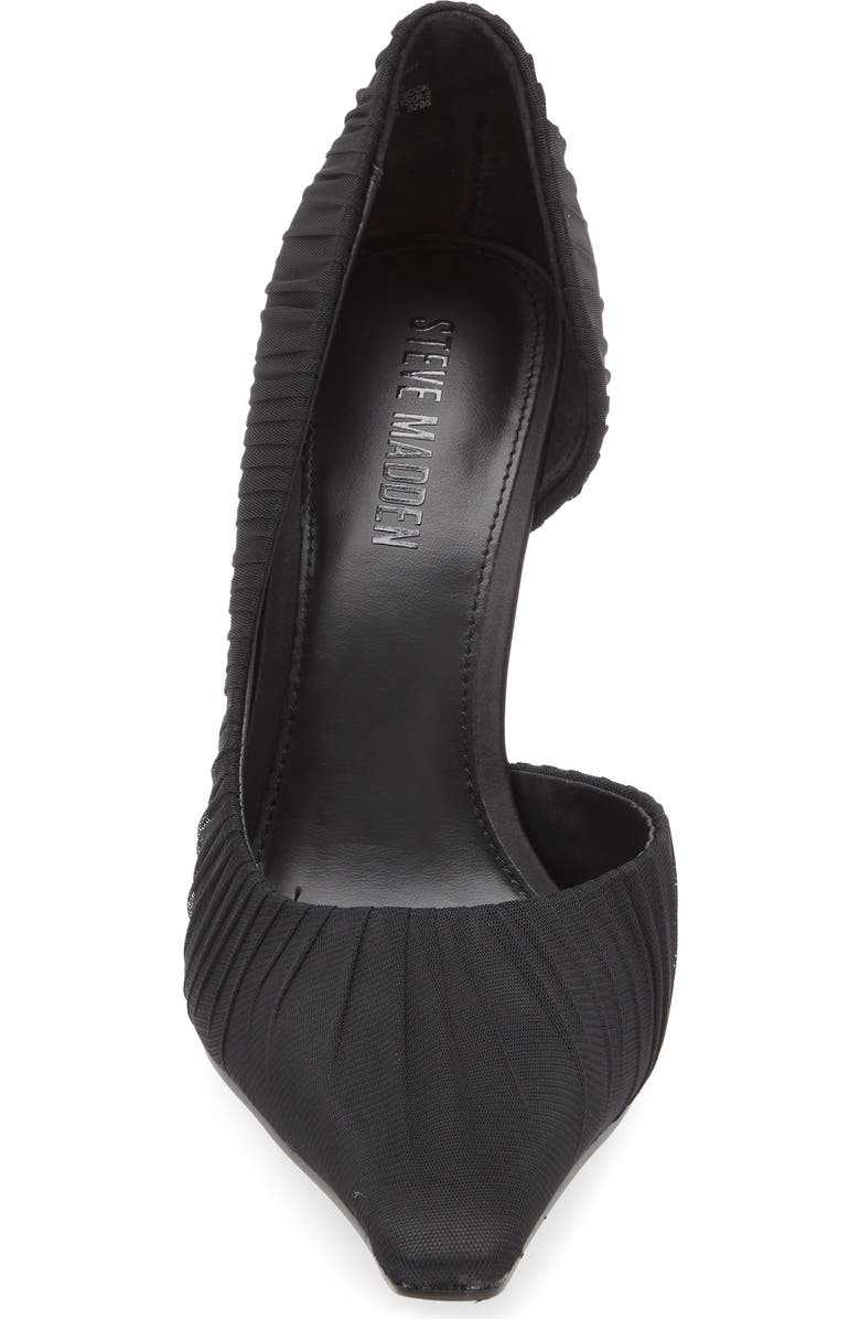 Steve Madden Elegant Pointed Toe d'Orsay Pump, Alternate, color, Black