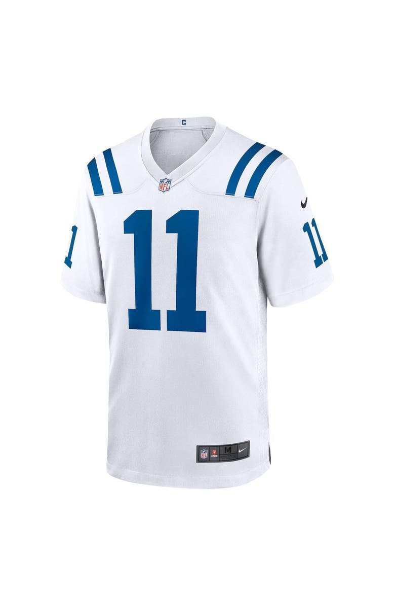 Nike Men's Nike Michael Pittman Jr. White Indianapolis Colts Game Jersey, Alternate, color,