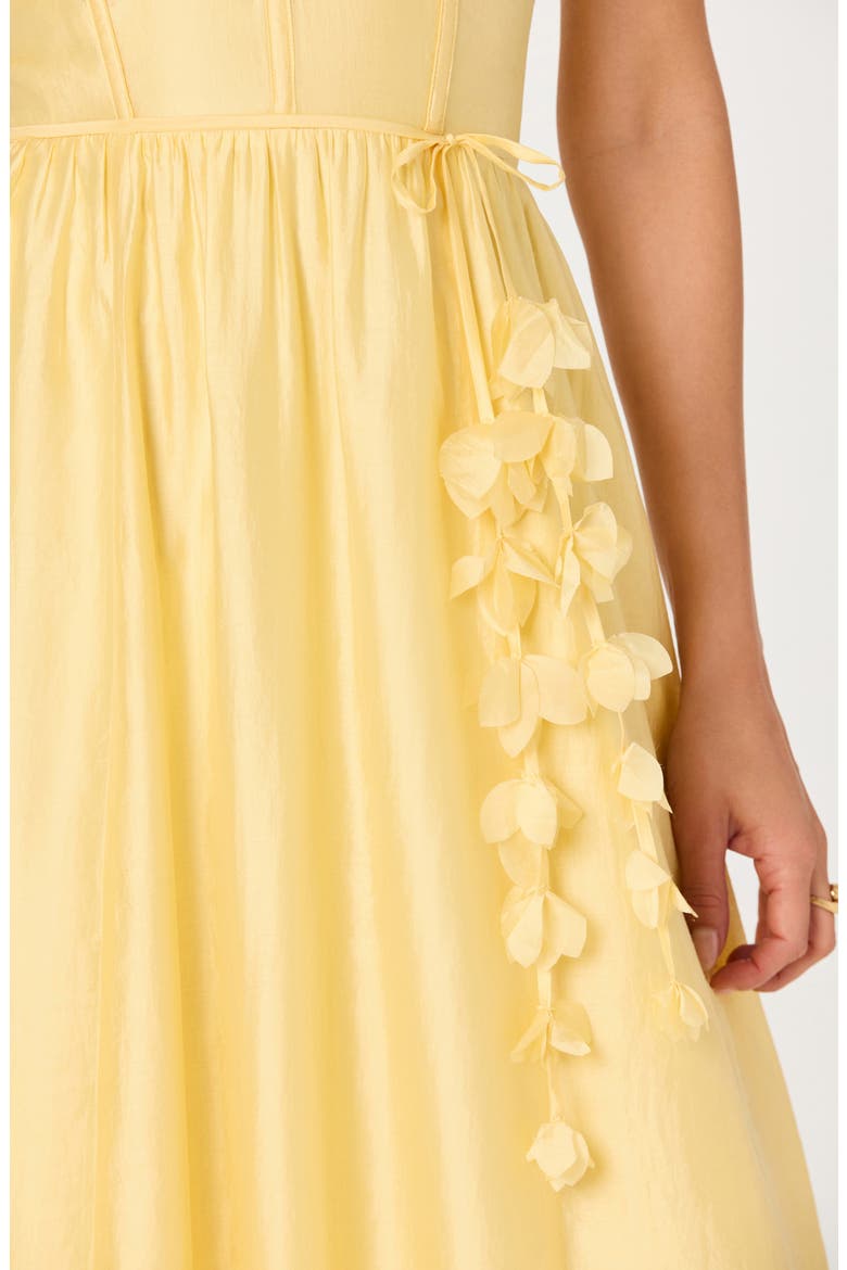 Halcyon A-Line Dress, Alternate, color, YELLOW