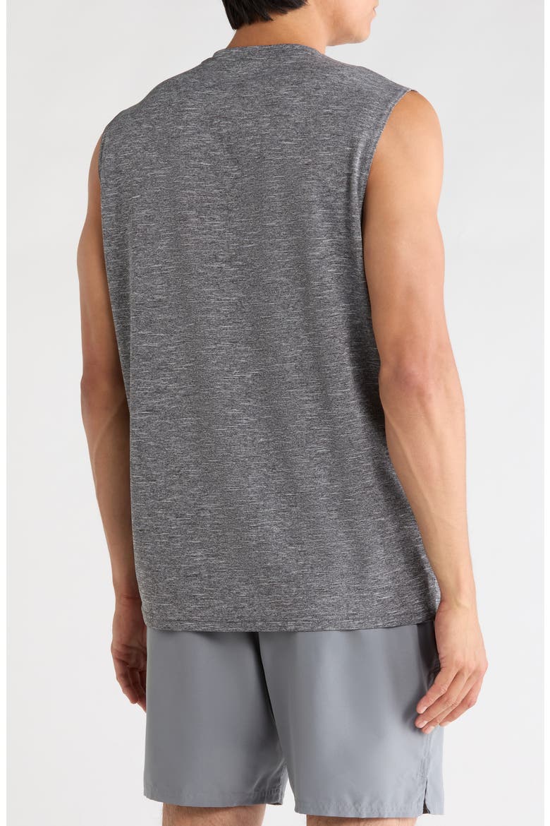 Sleeveless Hydroguard Dri-FIT UPF 50+ Top, Alternate, color, BLACK