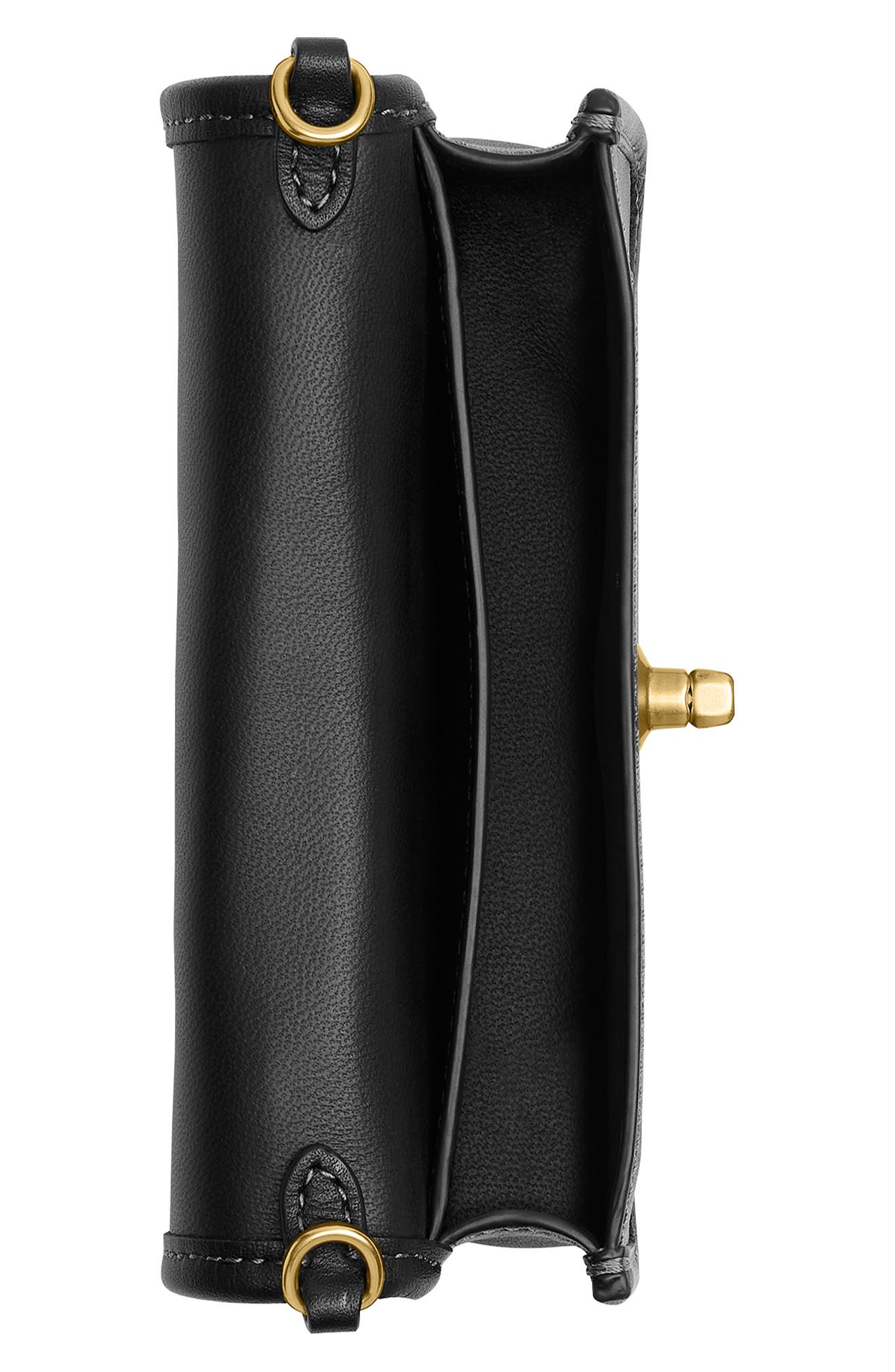 COACH Dinky 14 Leather Crossbody Bag, Alternate, color, 