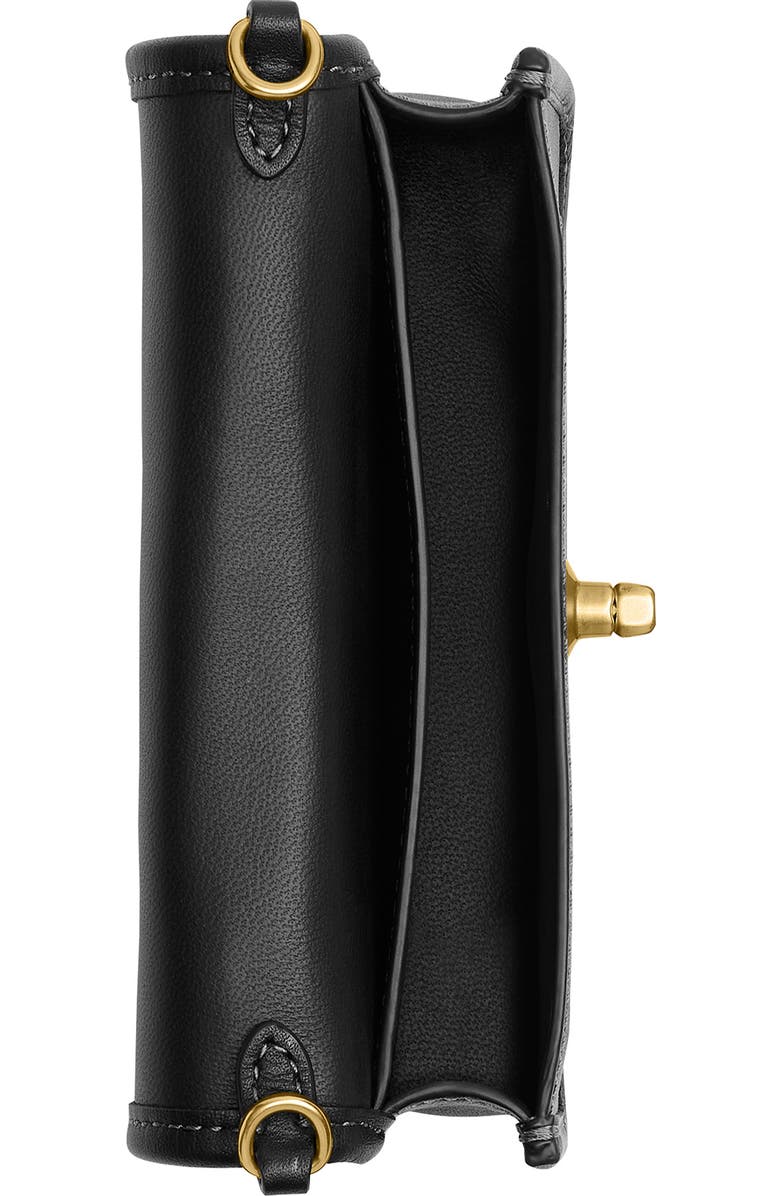 COACH Dinky 14 Leather Crossbody Bag, Alternate, color,