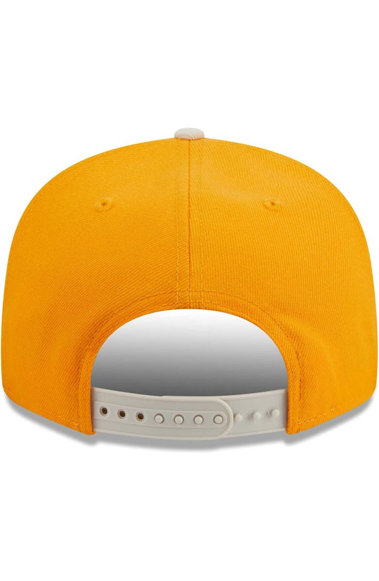 New Era Men's New Era Gold Los Angeles Dodgers Tiramisu 9FIFTY Snapback Hat, Alternate, color, Gold