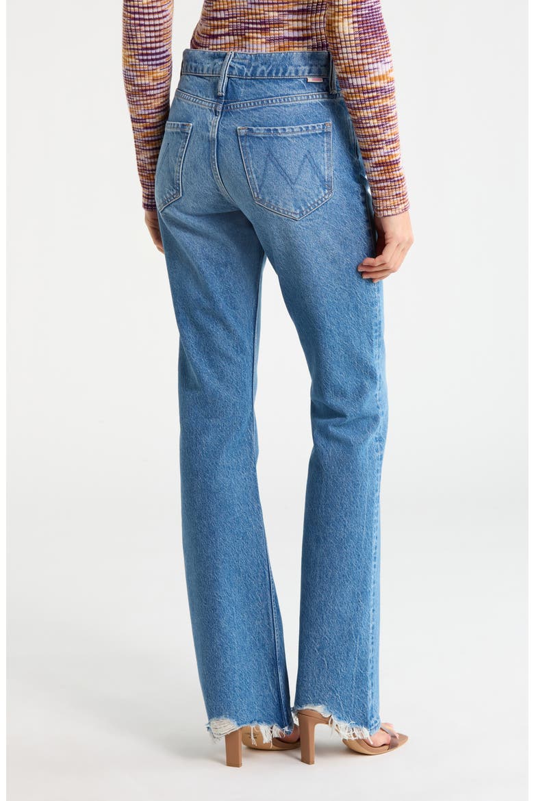 The Chomp Heel Chew Flare Jeans, Alternate, color, CHEW TOY