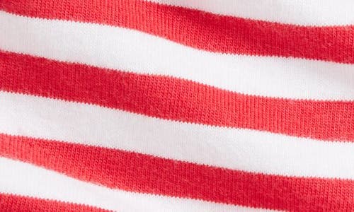 RALPH LAUREN RALPH LAUREN STRIPE COTTON JERSEY RUFFLE DRESS & BLOOMERS SET