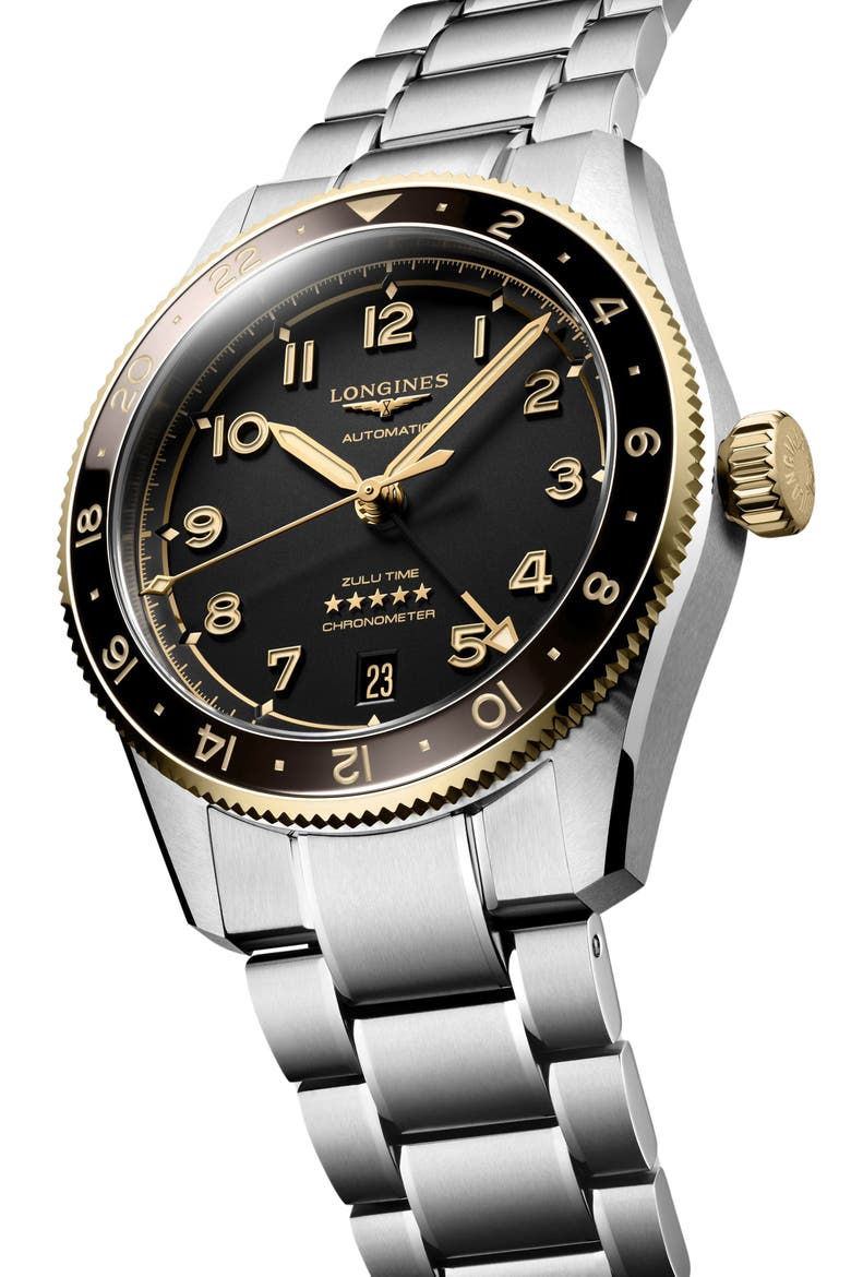 Spirit Zulu Bracelet Watch, 39mm, Alternate, color, ANTHRACITE