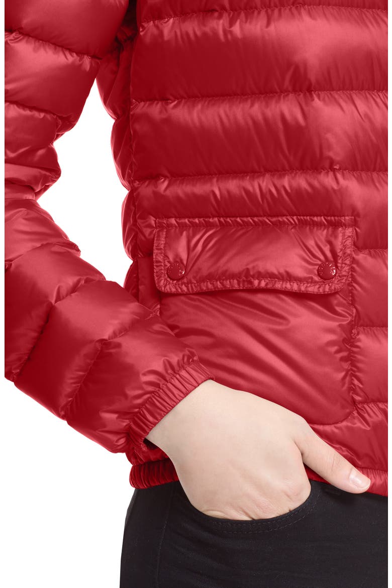 Lans Quilted Lightweight Down Jacket, Alternate, color, RED
