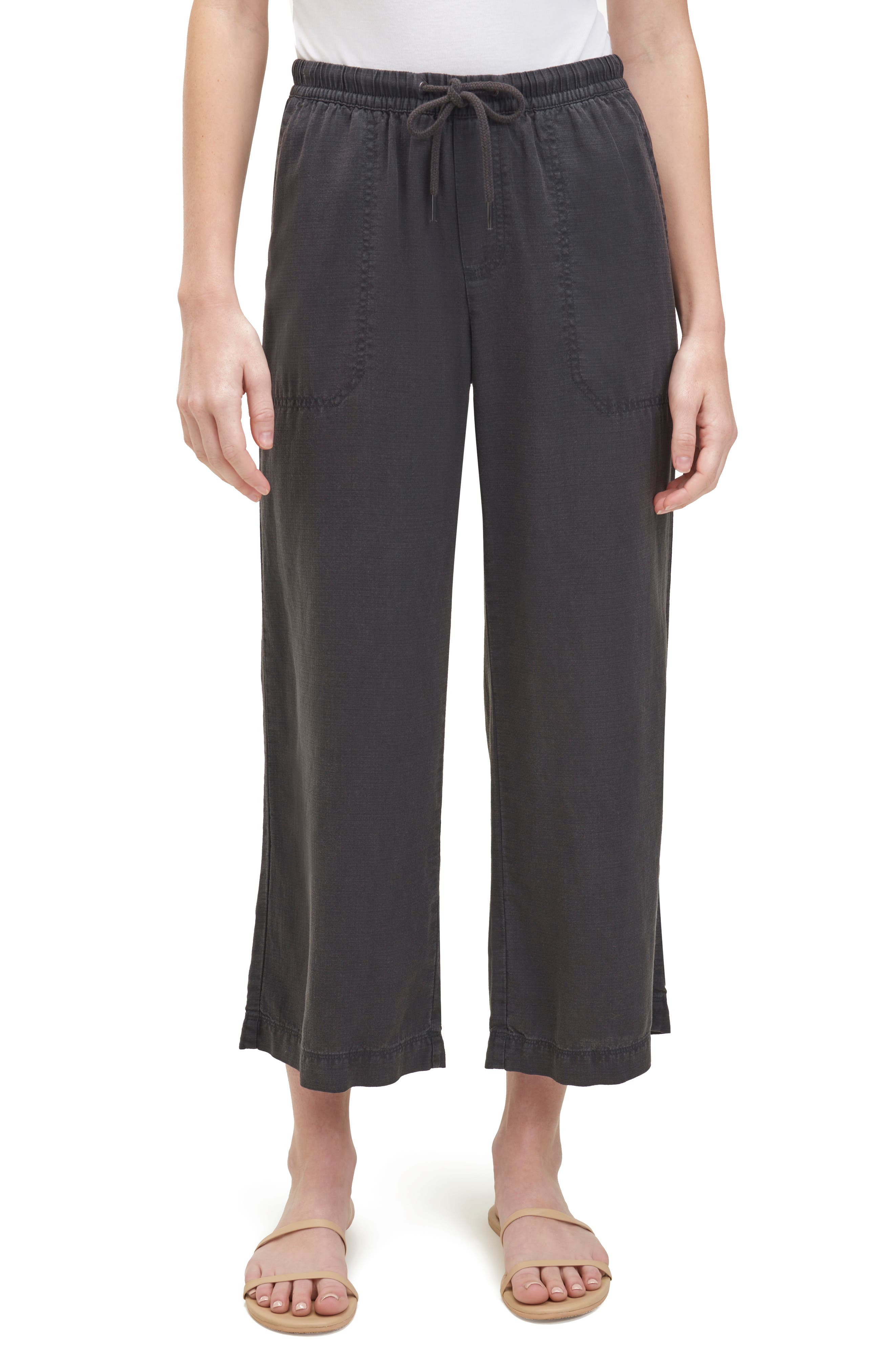Angie Crop Wide Leg Pants - image 3