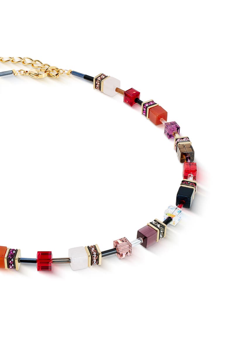 Geocube® Iconic Precious Necklace, Alternate, color, Festive Red