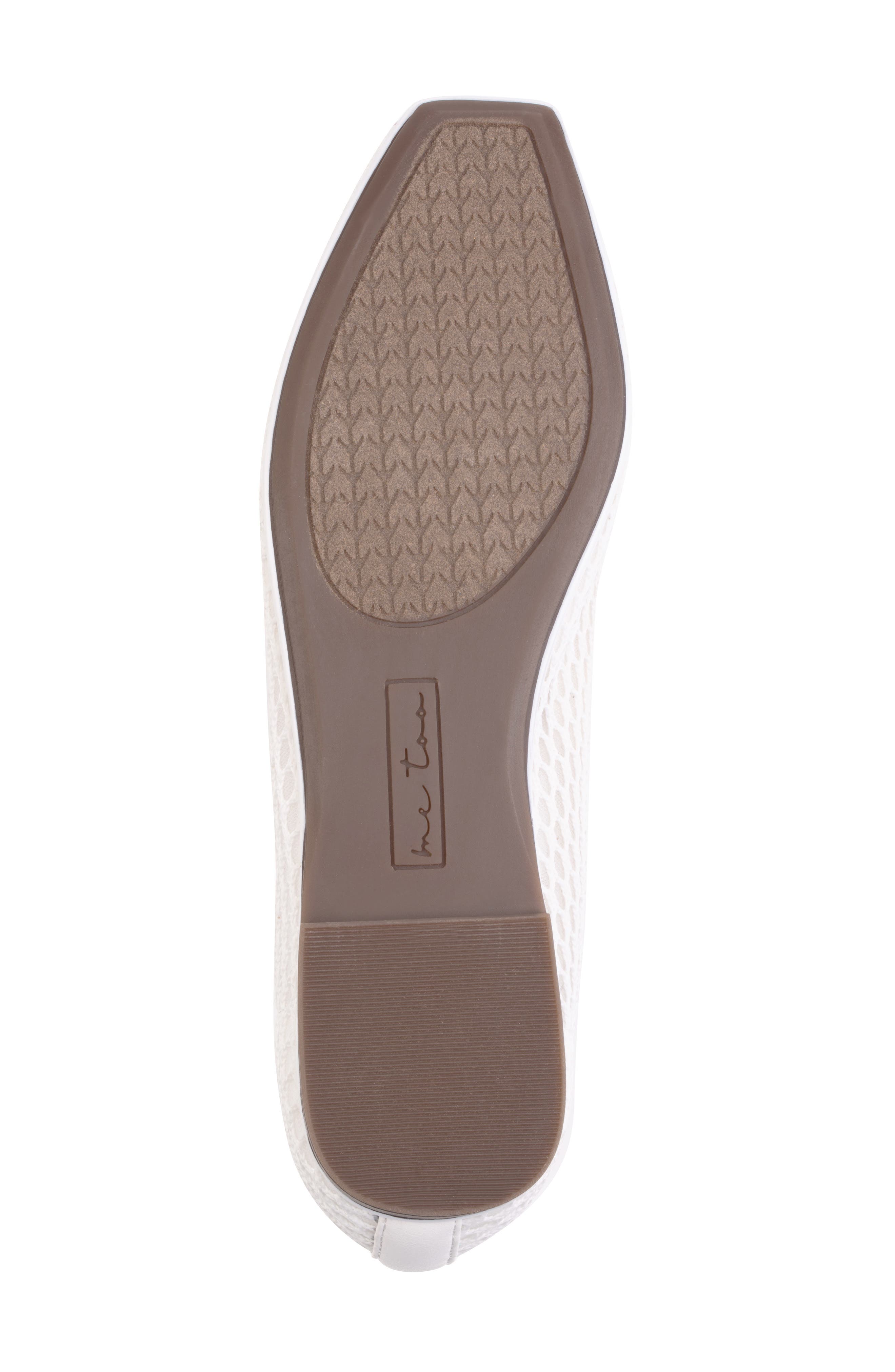 Me Too Baylin Ballet Flat, Alternate, color, White