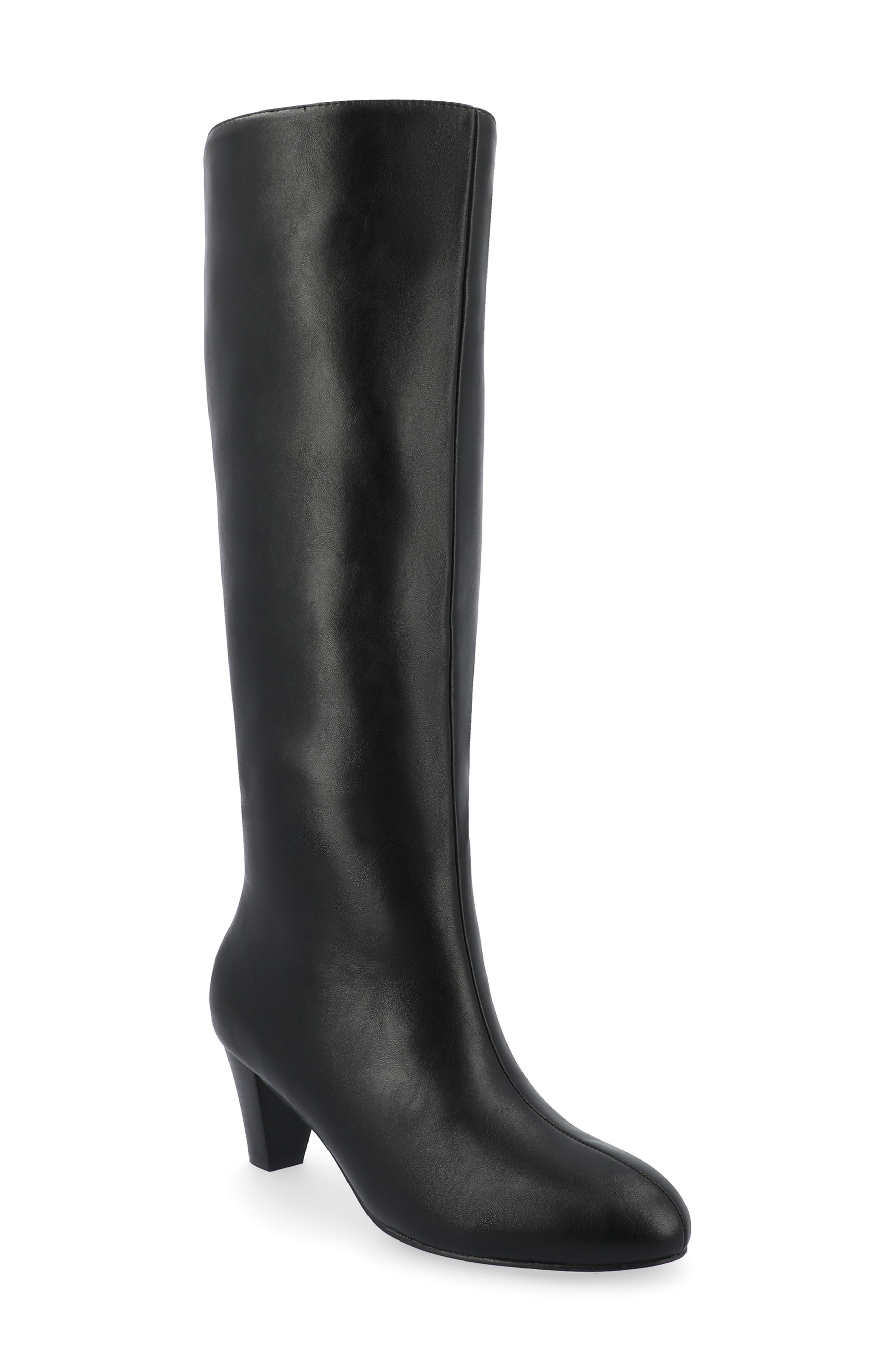 Journee Collection Jovey Tall Boots, Main, color, 