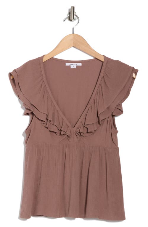 O'neill Deji Ruffle Peplum Top