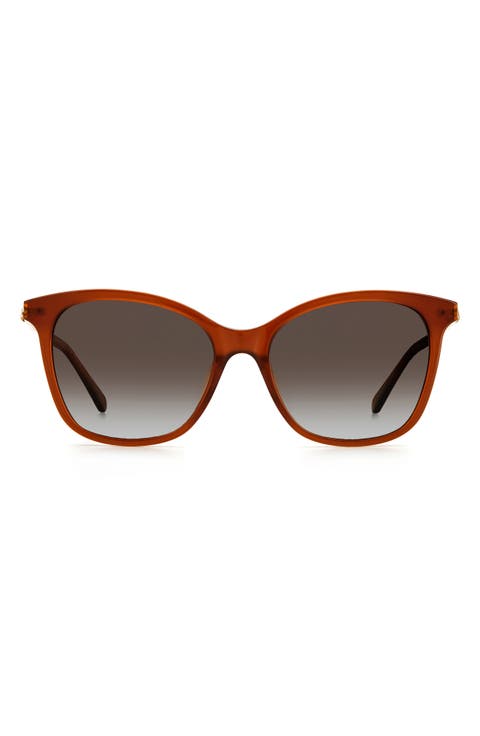 dalilas 54mm round sunglasses
