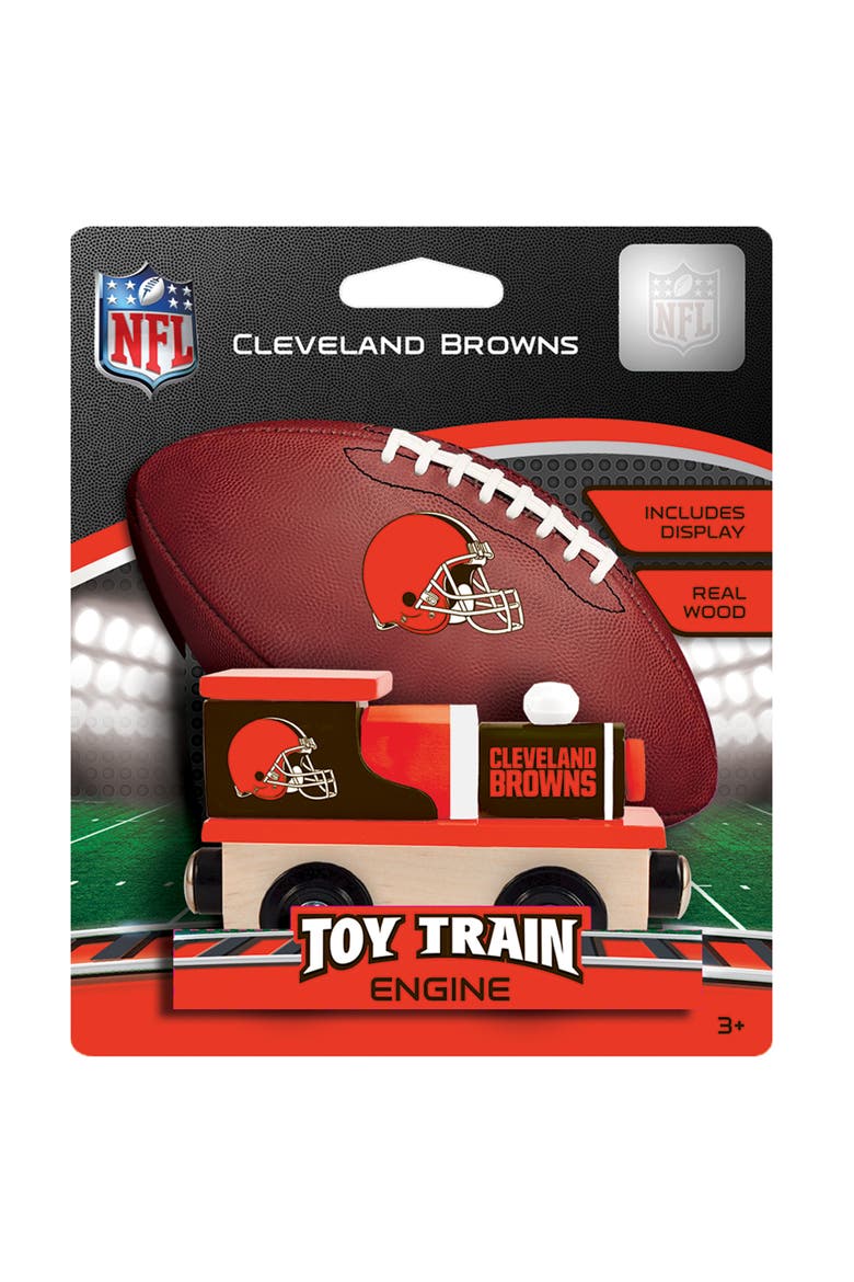 Cleveland Browns Toy Train Engine, Alternate, color, Multicolor