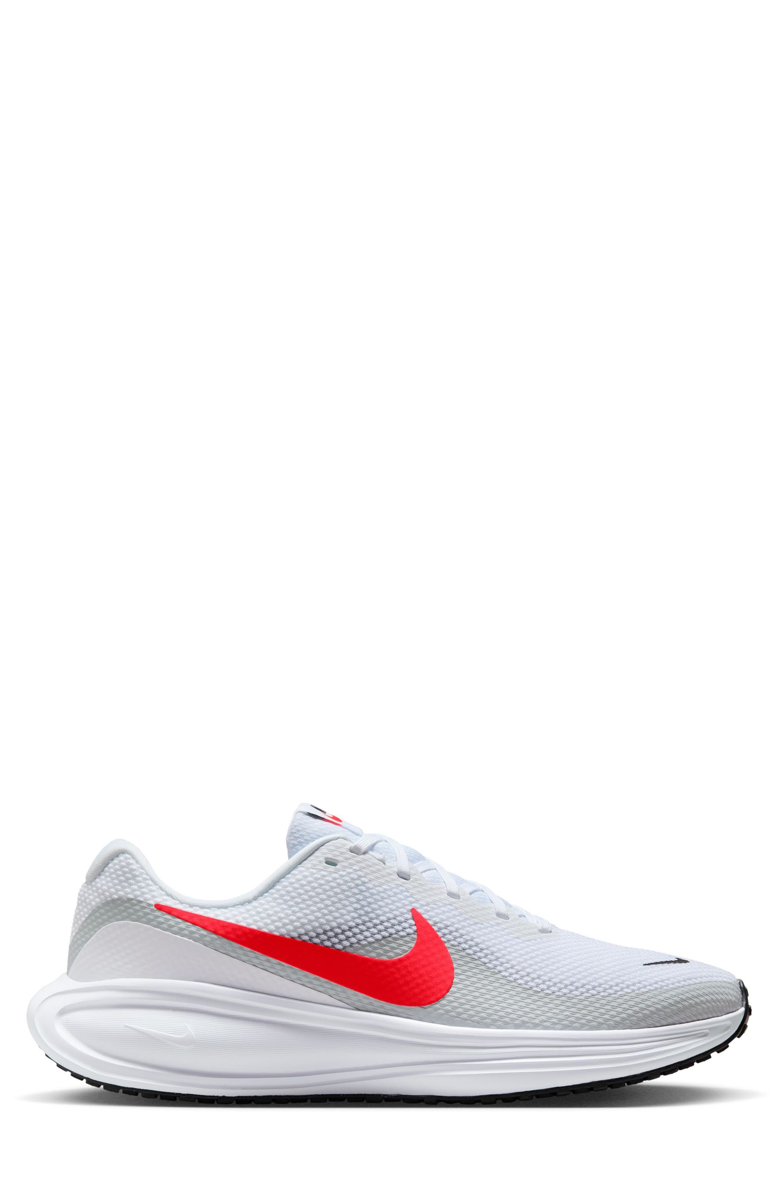 Revolution 8 Running Shoe, Alternate, color, WHITE/ BRIGHT CRIMSON