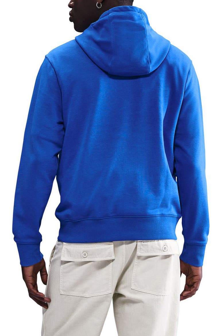 Club French Terry Pullover Hoodie, Alternate, color, GAME ROYAL/ WHITE