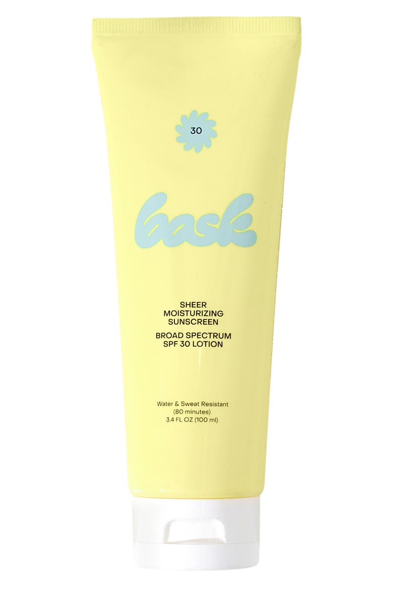 Sheer Moisturizing Sunscreen Broad Spectrum SPF 30 Lotion, Main, color, NO COLOR