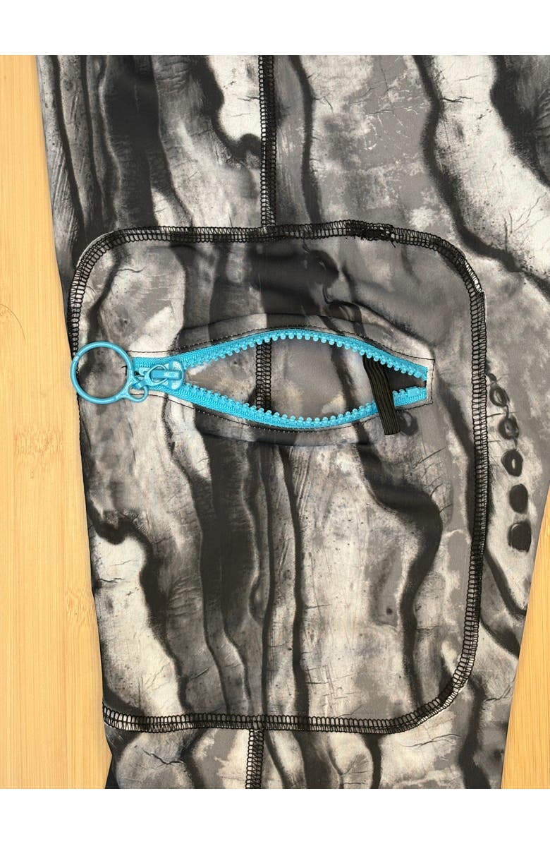 TUTUBLUE Men's Full-Body One-Piece Swimsuit - UPF 50+, Alternate, color, Abstract Marbled Cracked