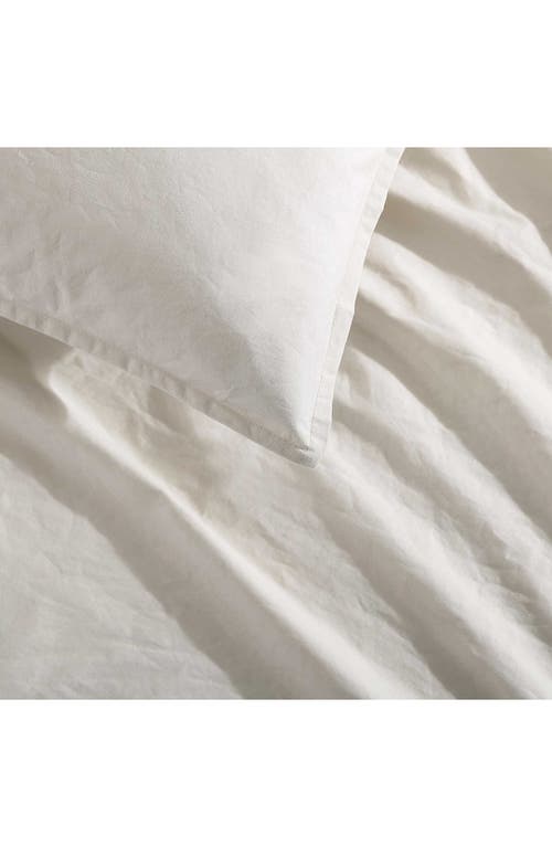 Calvin Klein Washed Percale Comforter & Sham Set In Light Beige