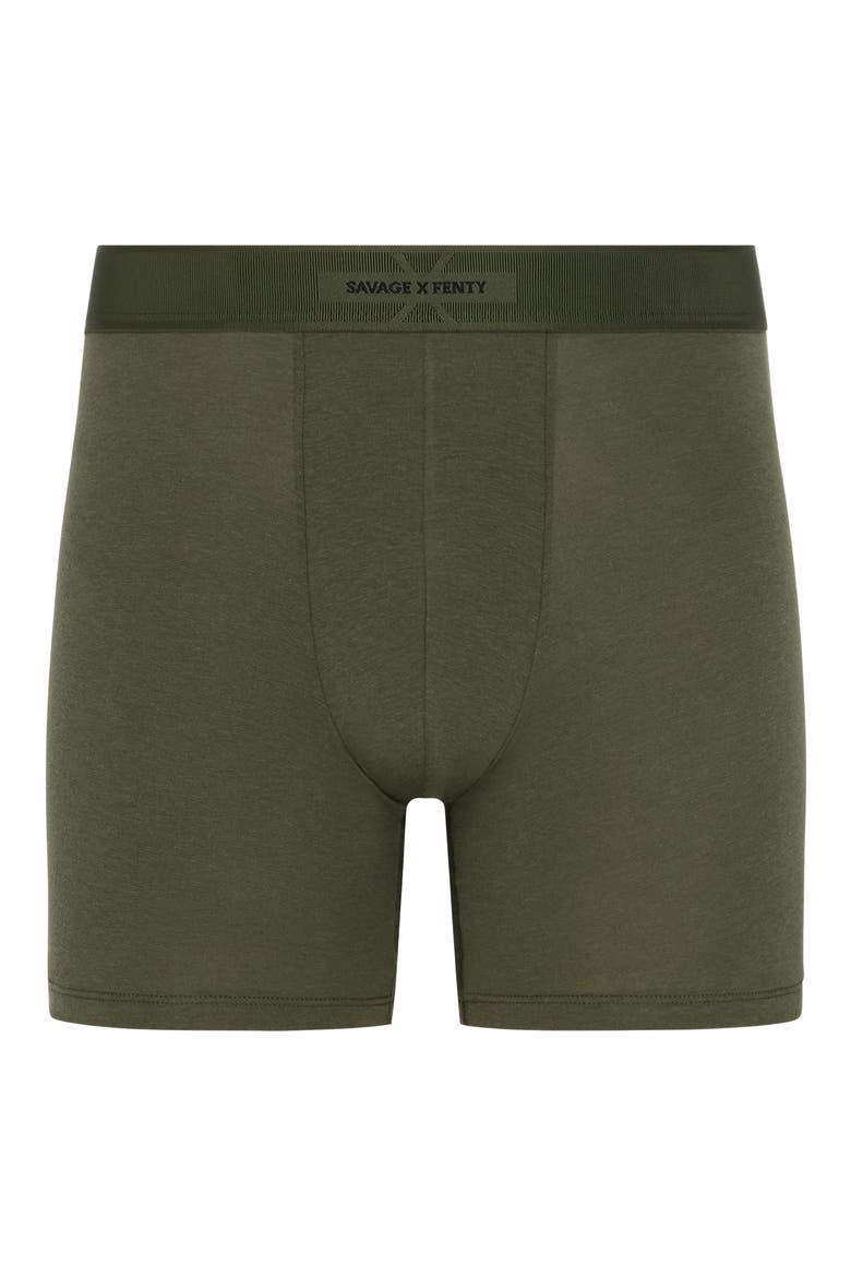 Assorted 3-Pack Boxer Briefs, Alternate, color, BLACK CAVIAR/GREEN