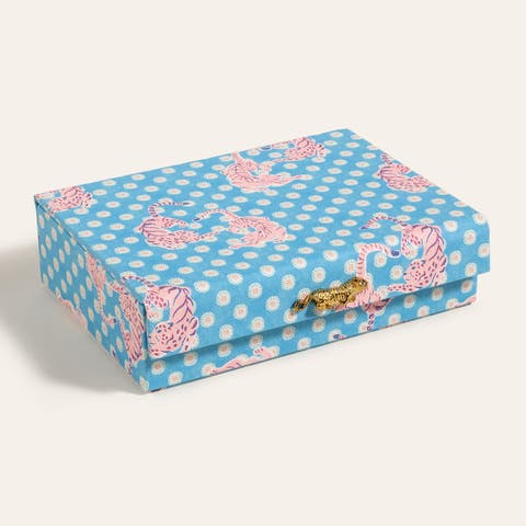 Meilin Jewelry Box 8.5" x 6.5" Artisan