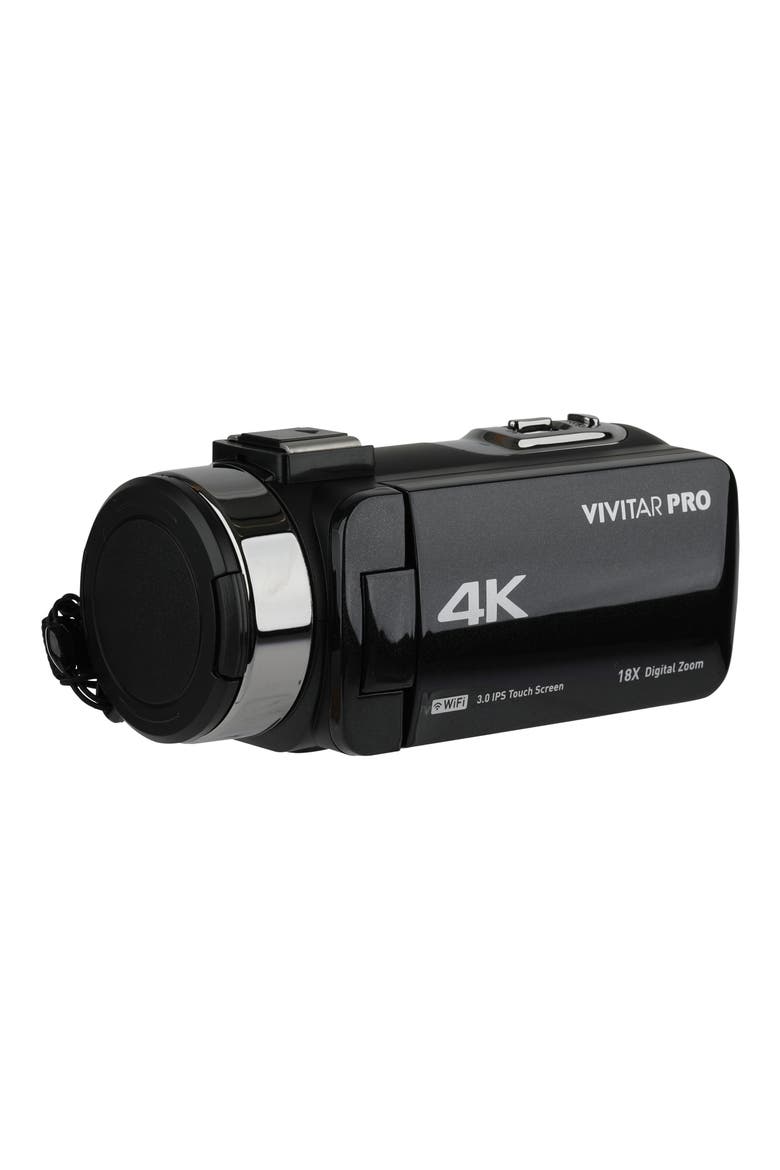 4K Digital Camcorder, Main, color, BLACK