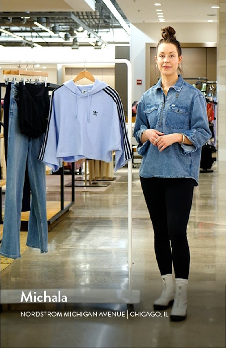 Rib Crop Hoodie, sales video thumbnail