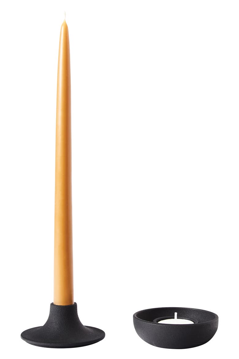 3-in-1 Candleholder, Alternate, color, BLACK