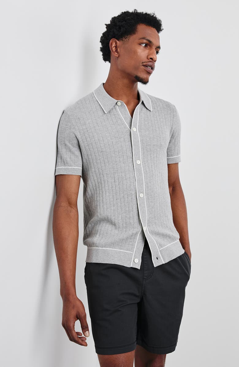 Rails Vernon Knit Button-Up Polo, Alternate, color, 