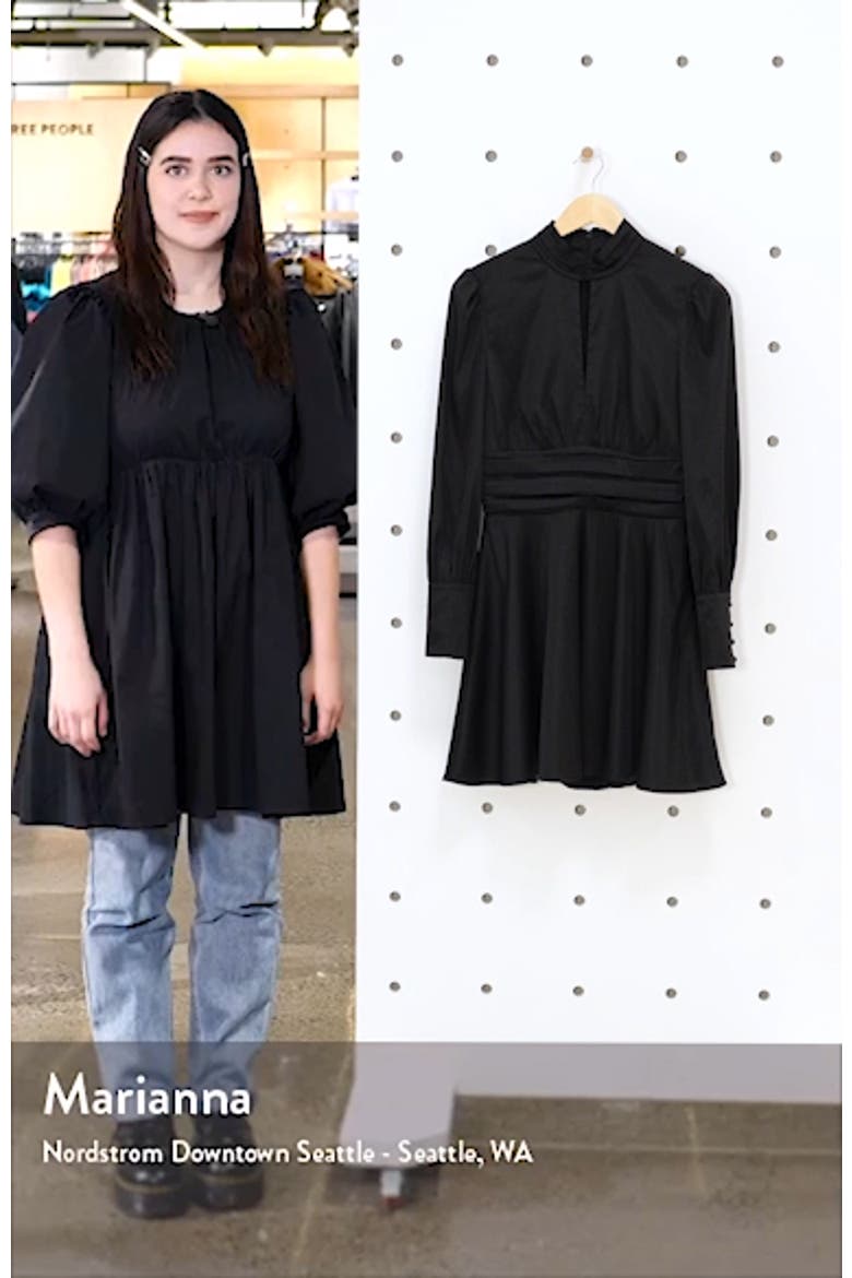 Holly Long Sleeve Minidress video