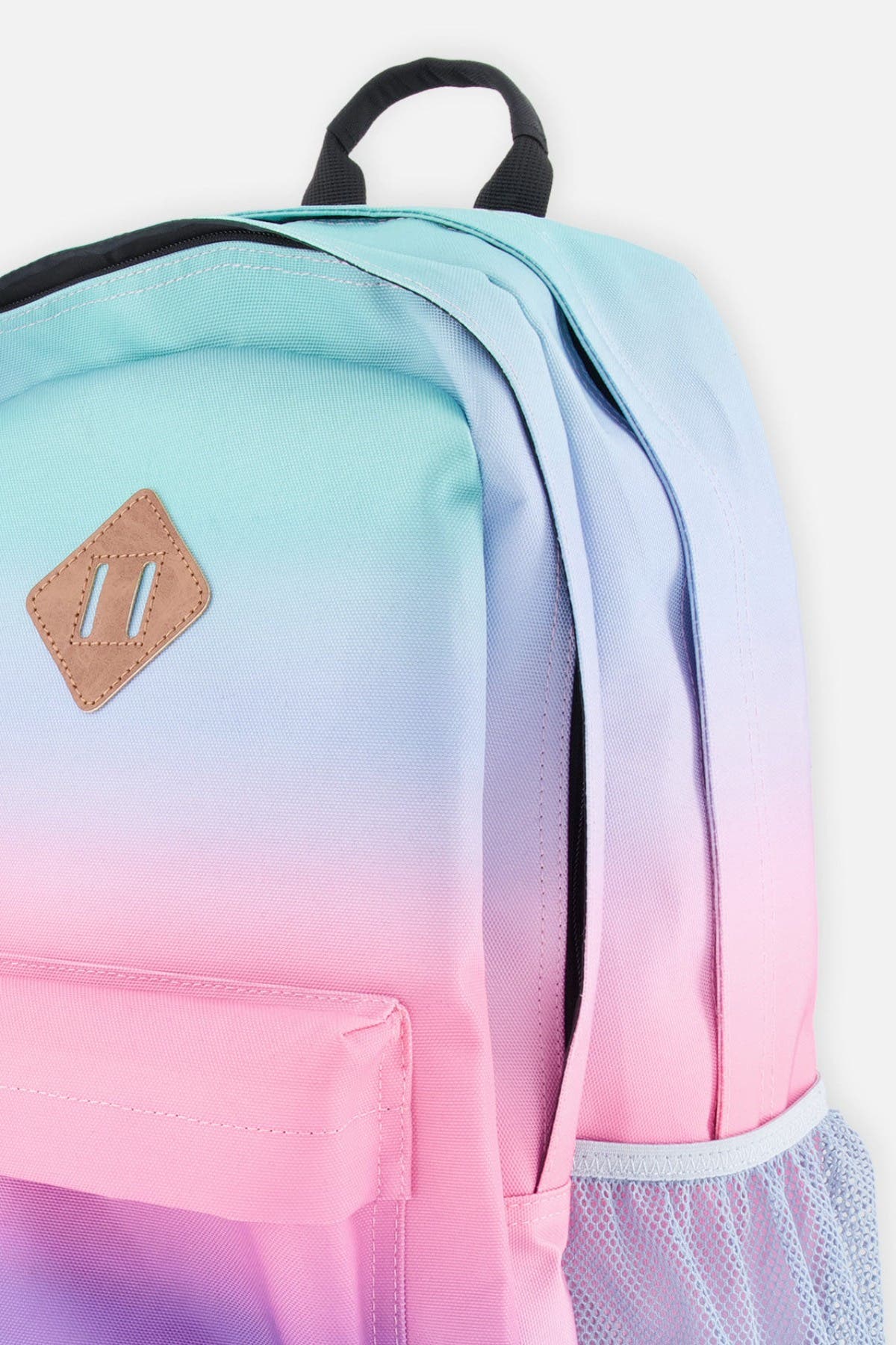 Deux par Deux Gradient Practical Spacious Organized Backpack, Alternate, color, Blue And Mauve Gradient