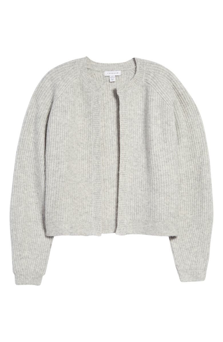 Topshop Open Front Cardigan, Main, color, 