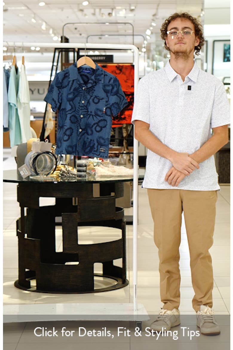 Kids' Floral Cotton Chambray Camp Shirt video