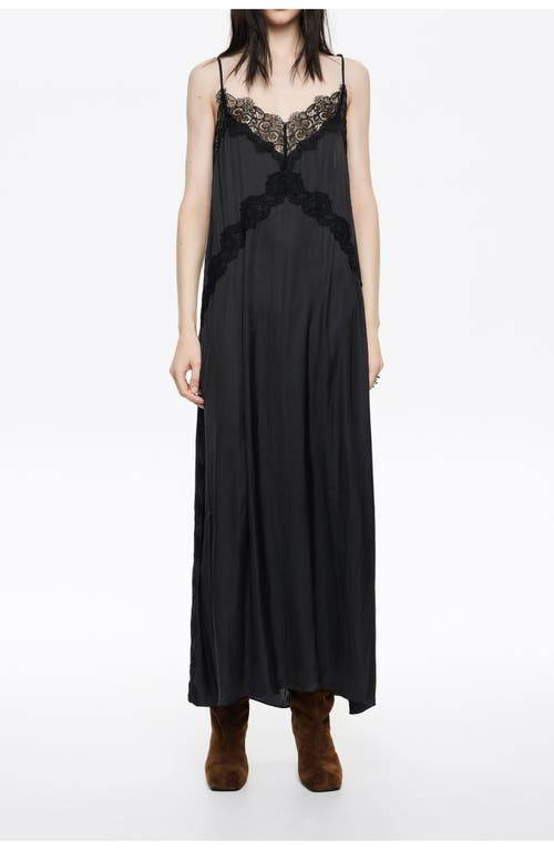 Bimba Y Lola Fluid Lace Dress In Blue