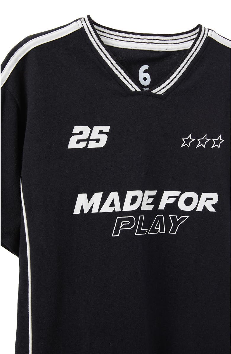 Cotton On Kids Kid's Eliana Short Sleeve Soccer Top, Alternate, color, 