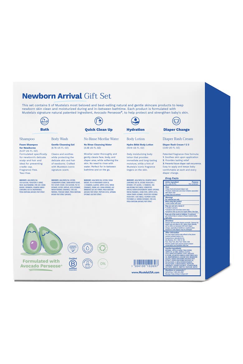 Newborn Arrival Gift Set, Alternate, color, WHITE
