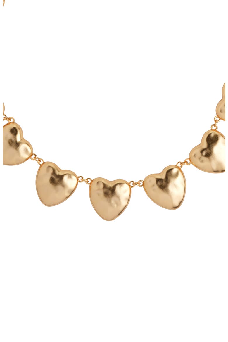 Heart of Eden Necklace, Alternate, color, Gold