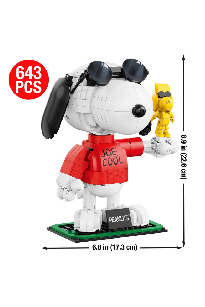 Peanuts Joe Cool Building Set, Alternate, color, Red