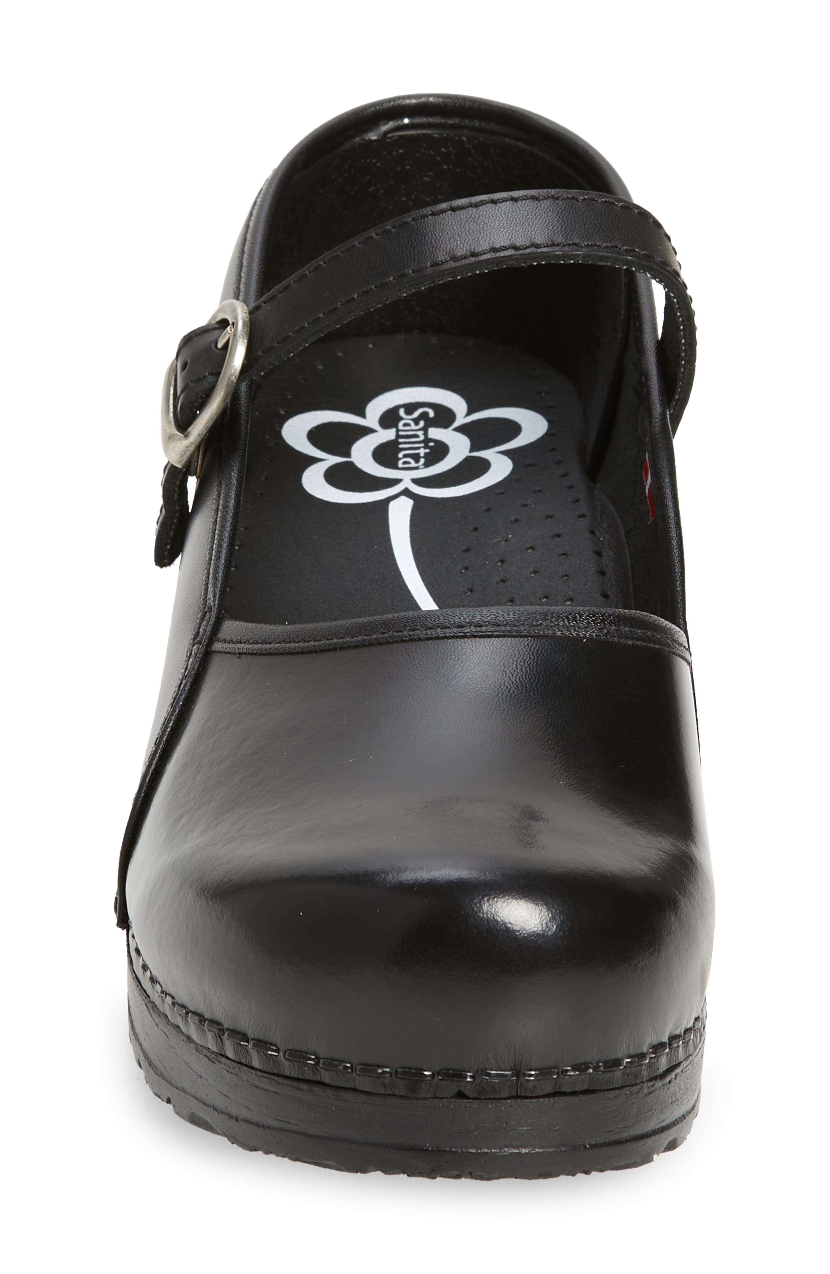Sanita Clare Mary Jane Clog, Alternate, color, Black-002
