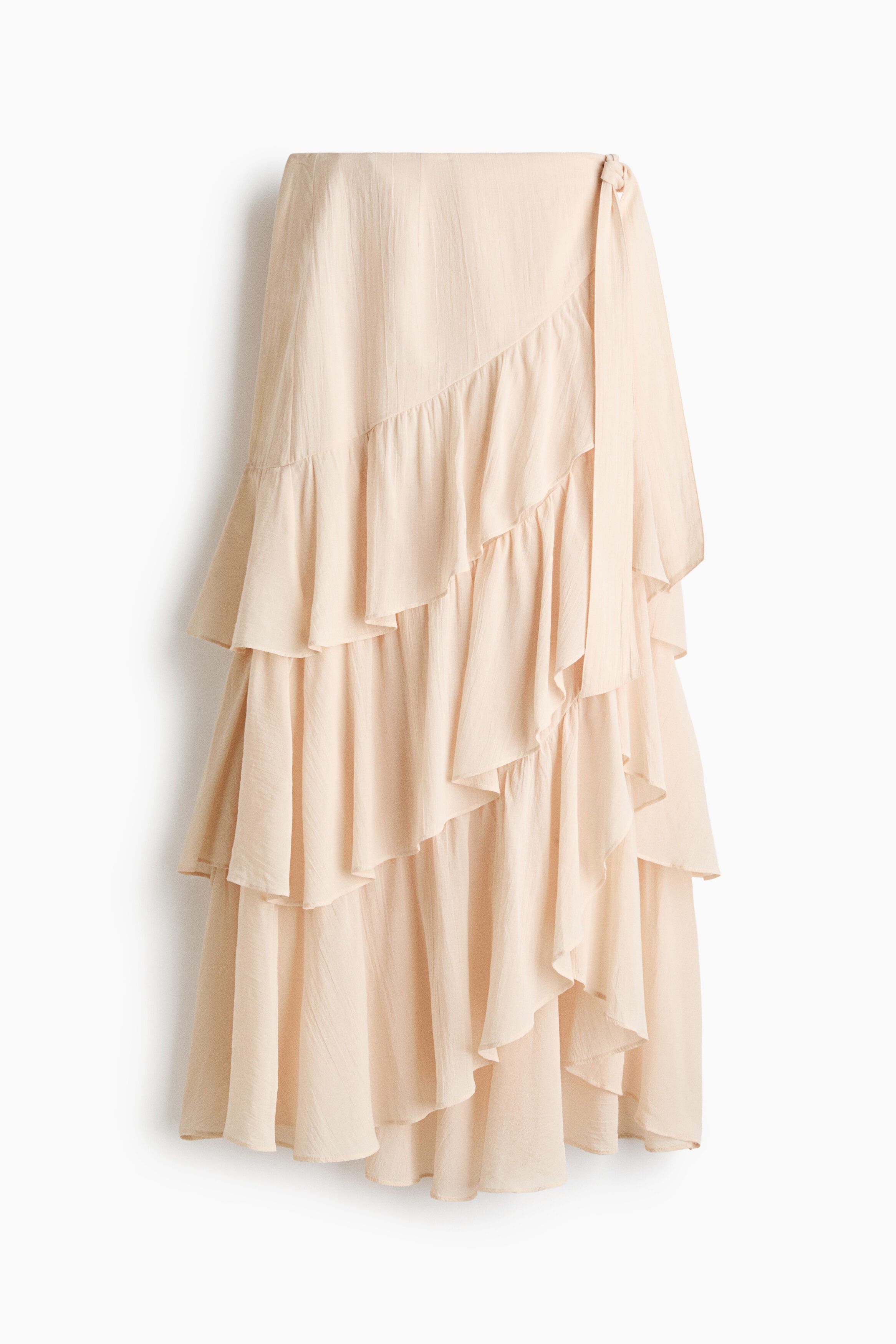 Tiered Wrap Skirt - image 3