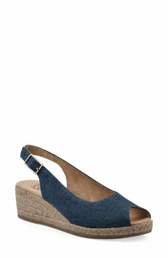Maize Slingback Wedge Sandal