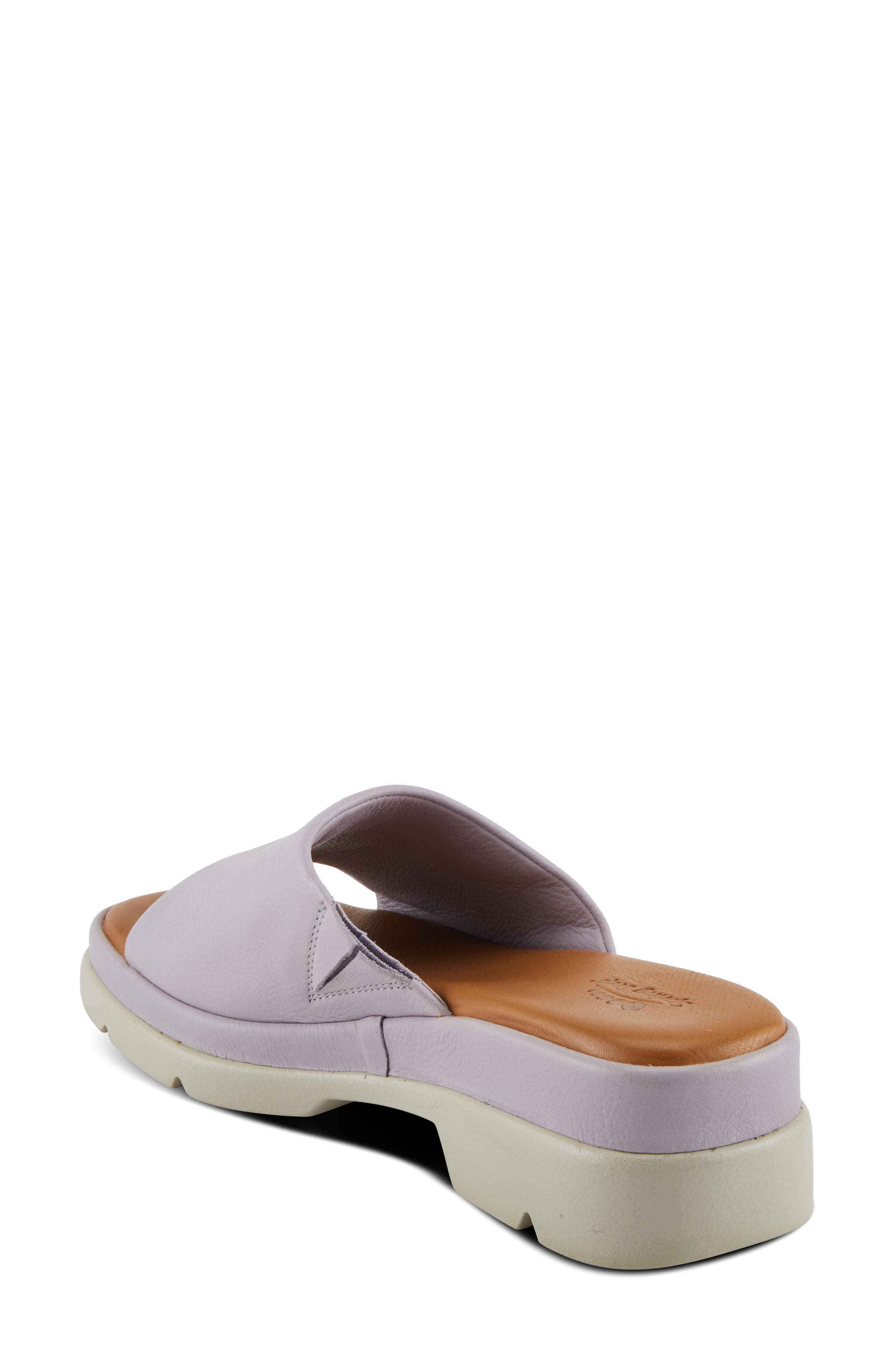 Spring Step Fire Island Platform Slide Sandal, Alternate, color, Lilac