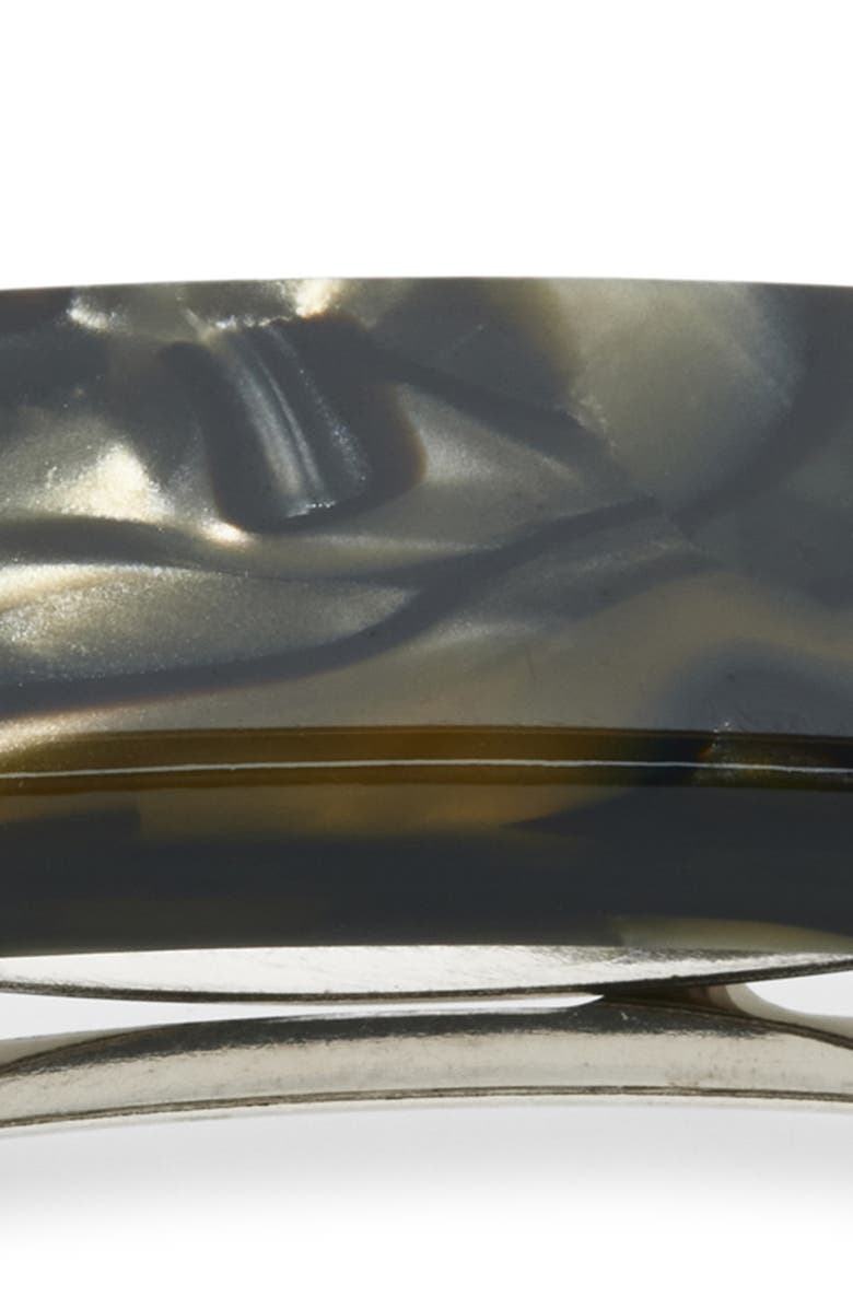 MACHETE No. 3 Heirloom Barrette, Alternate, color, Midnight Horn