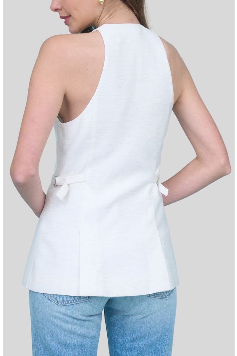 V-Neck Vest, Alternate, color, IVORY