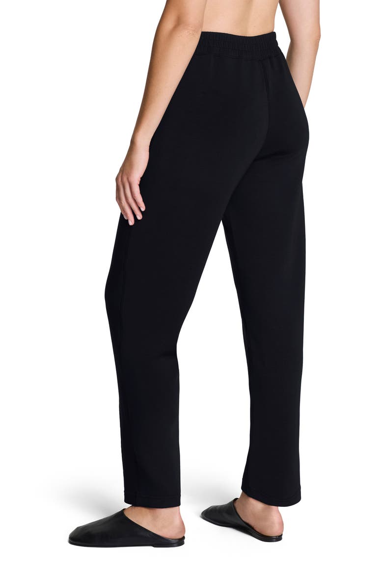 AirEssentials Brushed Straight Leg Pants, Alternate, color, VERY BLACK