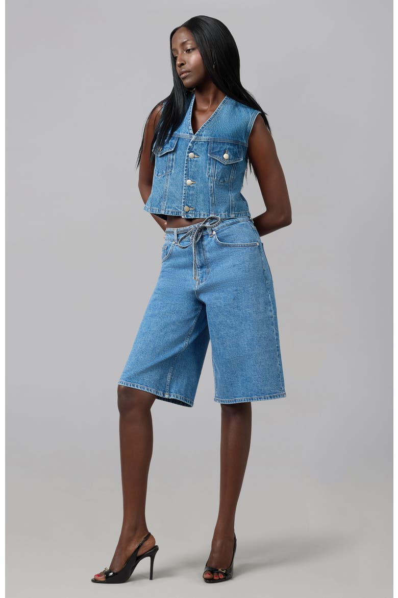 Seville High Rise Gaucho Jeans, Alternate, color, VINTAGE NOSTALGIA