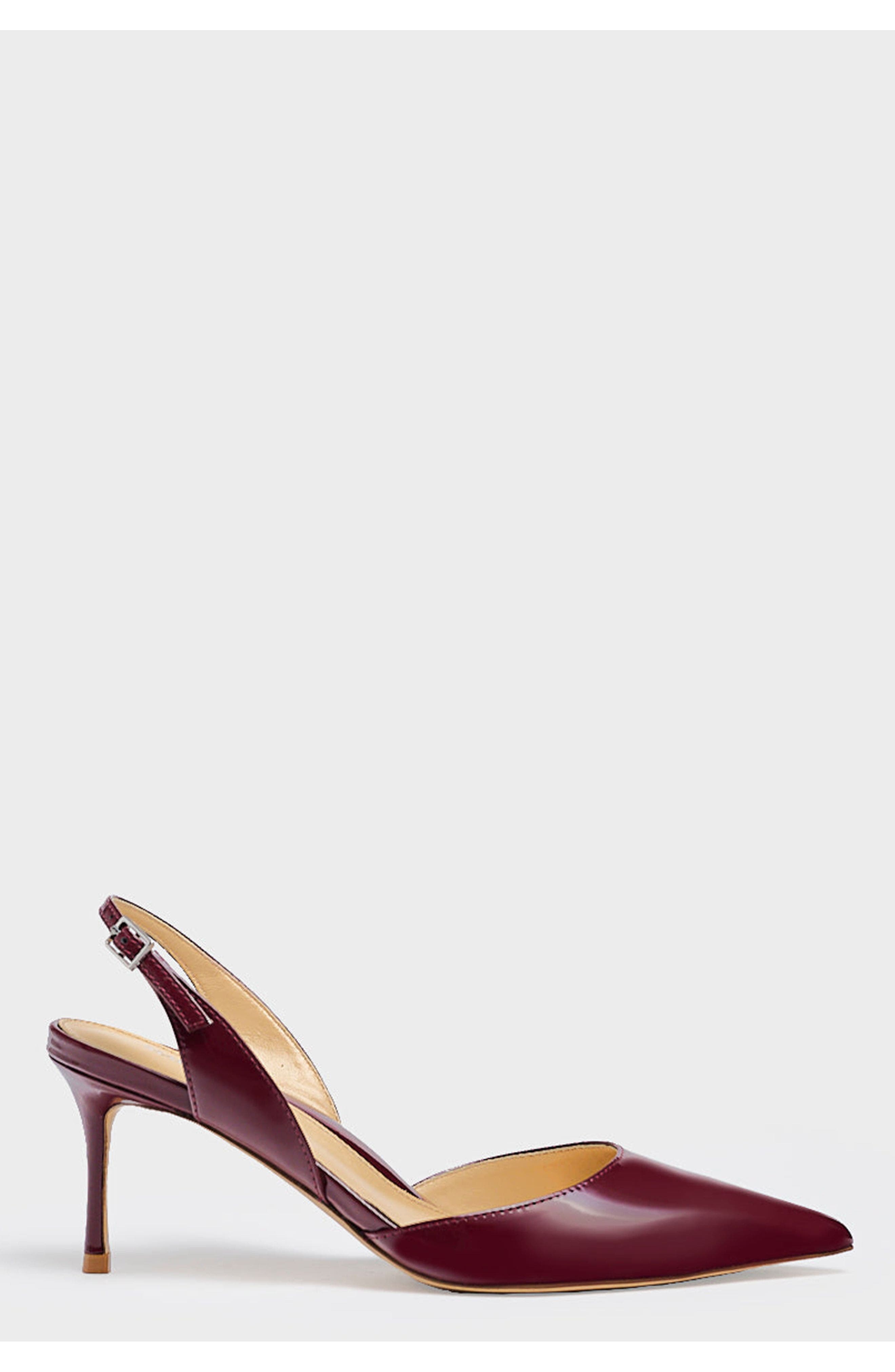 MARION PARKE Classic Slingback 70 Pumps Patent, Main, color, 