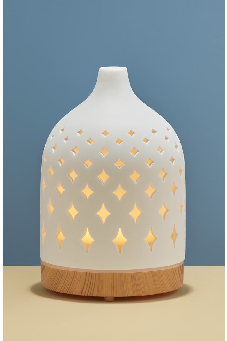 Supernova Electric Aromatherapy Diffuser, Alternate, color, WHITE