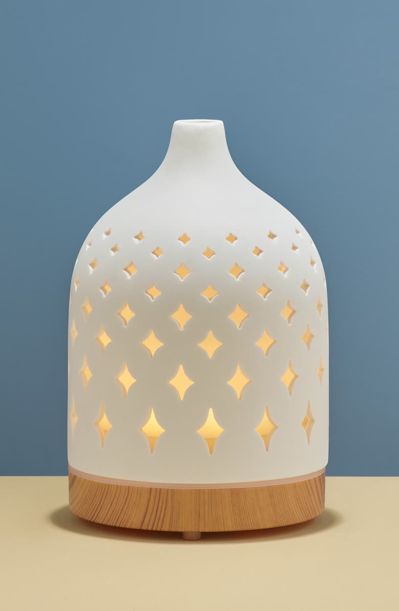 SERENE HOUSE Supernova Electric Aromatherapy Diffuser, Alternate, color, White