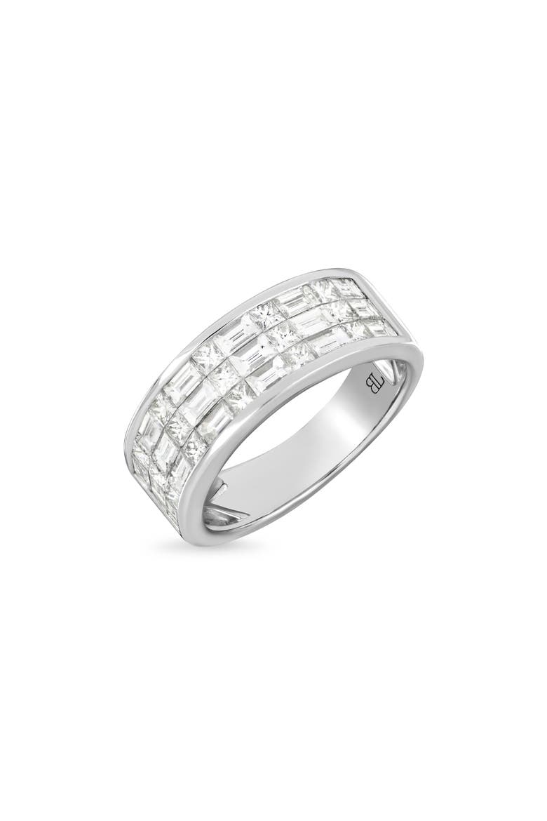 18K Gold Gatsby Diamond Wide Ring (Online Trunk Show), Main, color, 18K WHITE GOLD/ DIAMOND